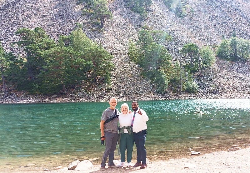 Loch Morlich in the Cairngorms National Park